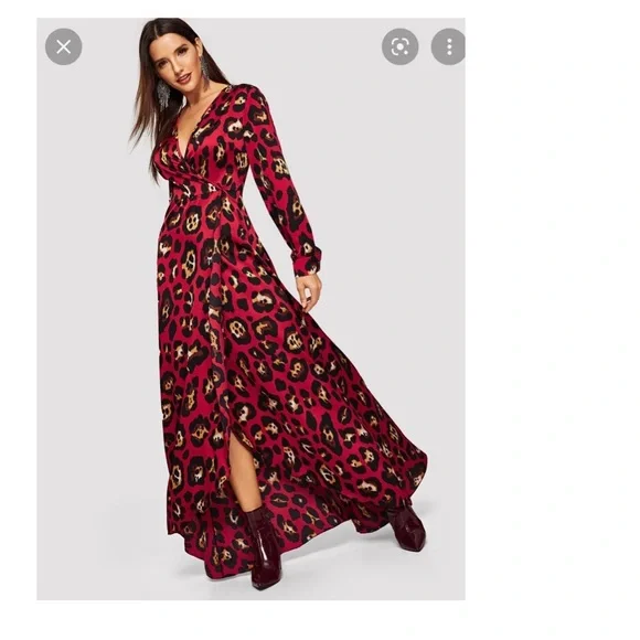 chinese dress ladies SHEIN Women Maxi Dresses Regular fit in Purple